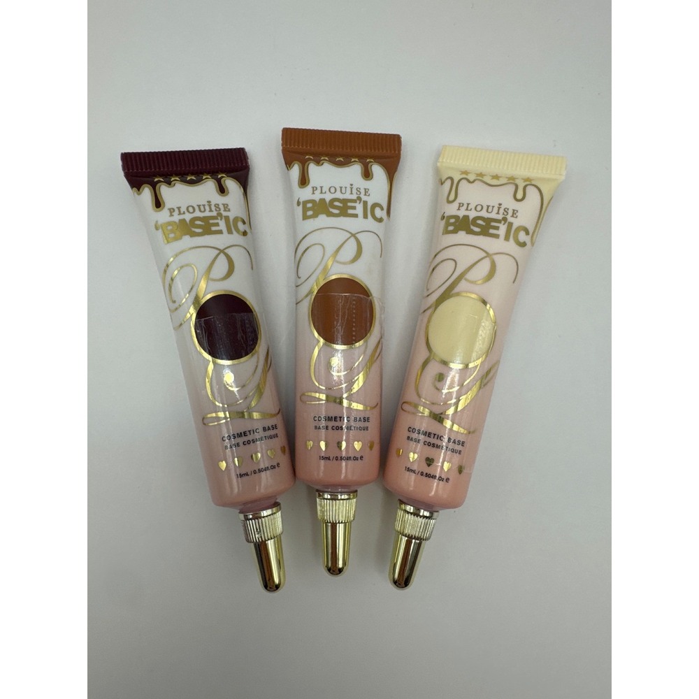 PLouise Cosmetic Base Bundle Espresso Martini Chocolate Chic Vanilla Bean NEW
